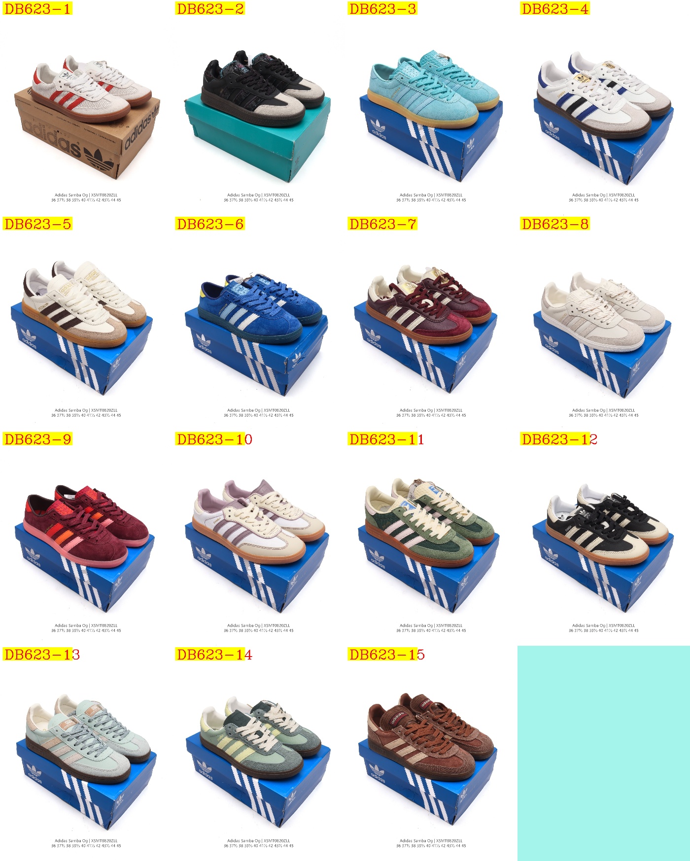 42$ new_dh ADIDAS ORIGINALS SAMBA OG SHOES size 36-45 42106024703 DB623 gallery