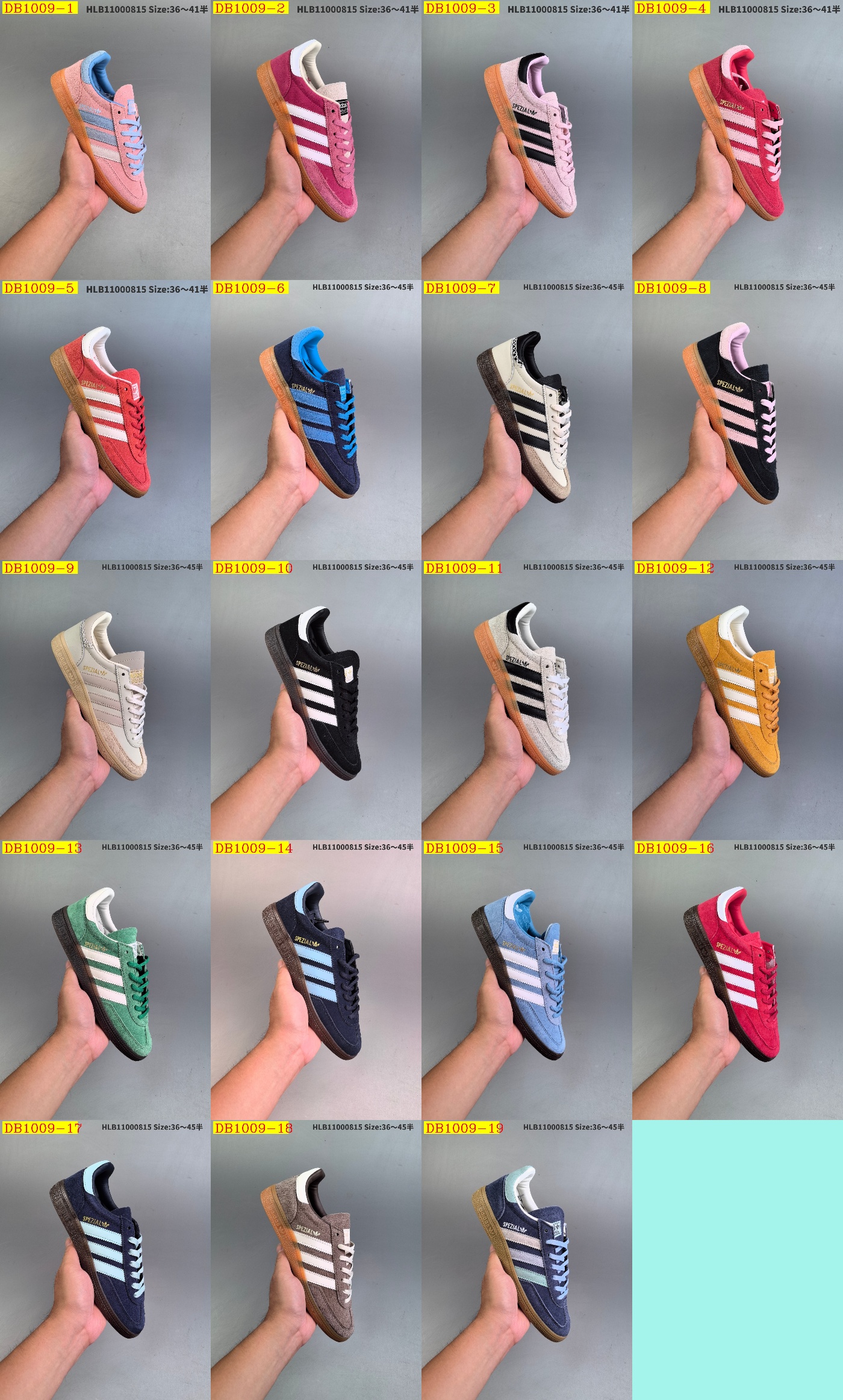 42$ new_dh Adidas originals Handball Spezial  SIZE 36-45 62508024705 DB1009 gallery