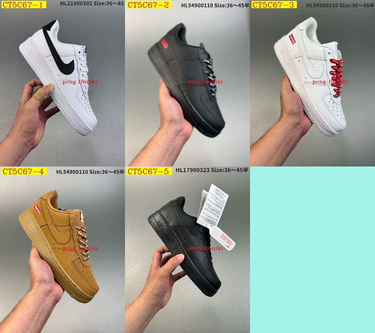 42$ new_dh Nike Air Force 1 Low SIZE 36-45 71481024800 CT5C67 gallery