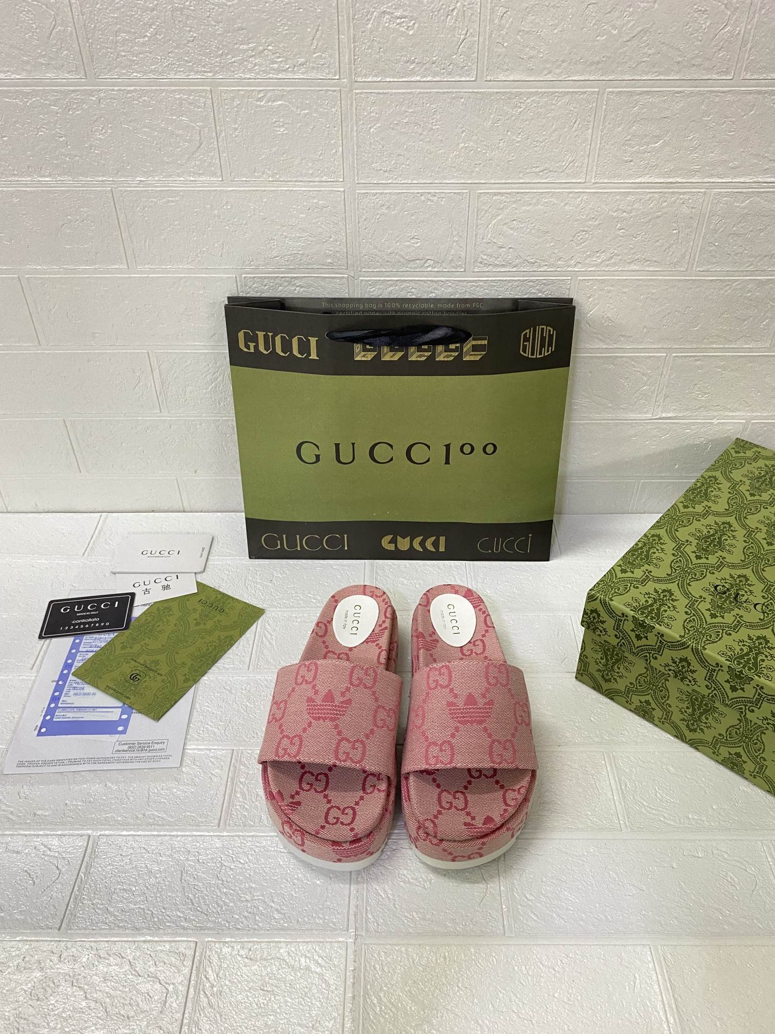 43$ GUCCI Platform 4cm size 34-46 916940 JDS824 gallery