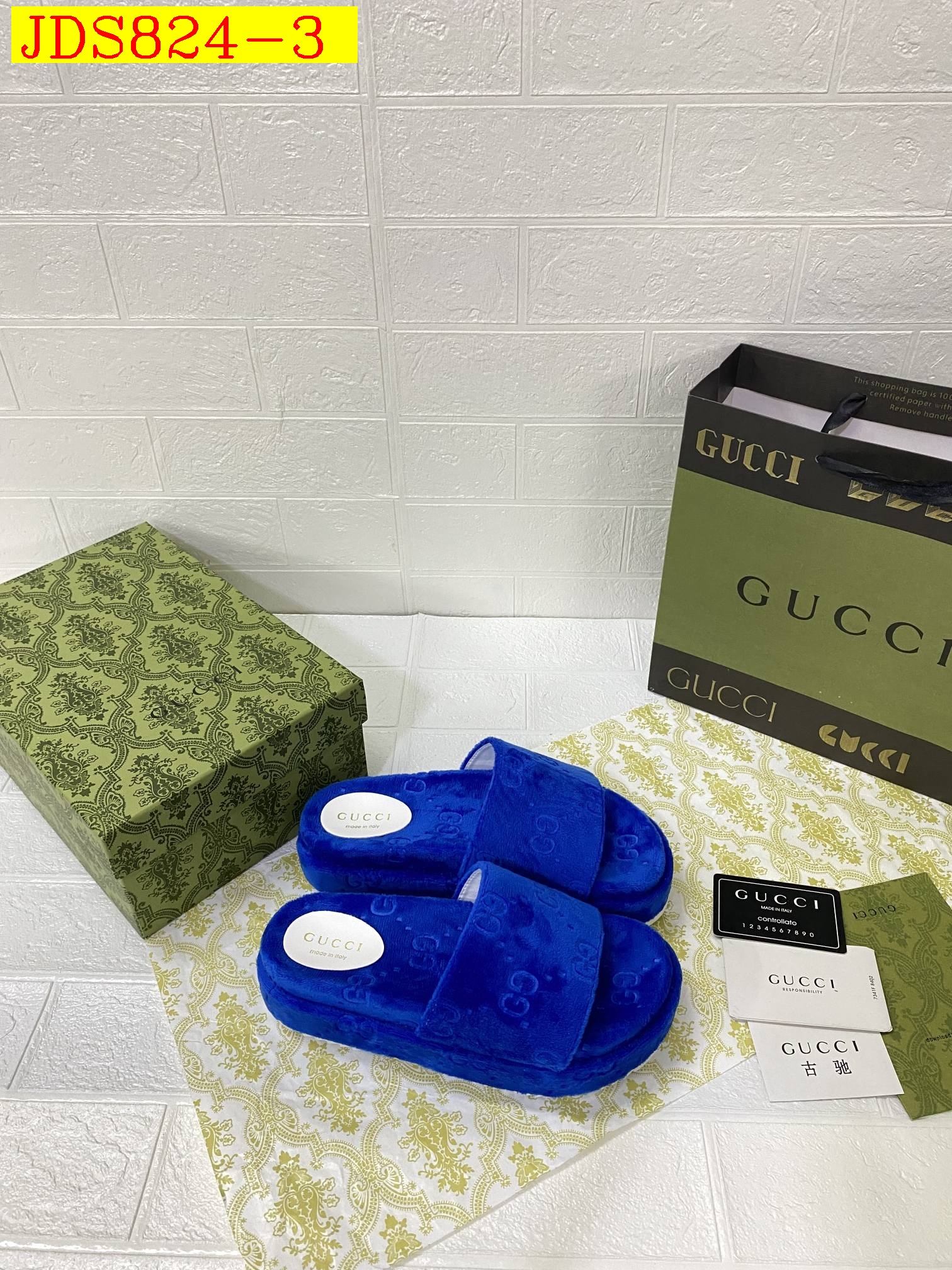 43$ GUCCI Platform 4cm size 34-46 916940 JDS824 gallery
