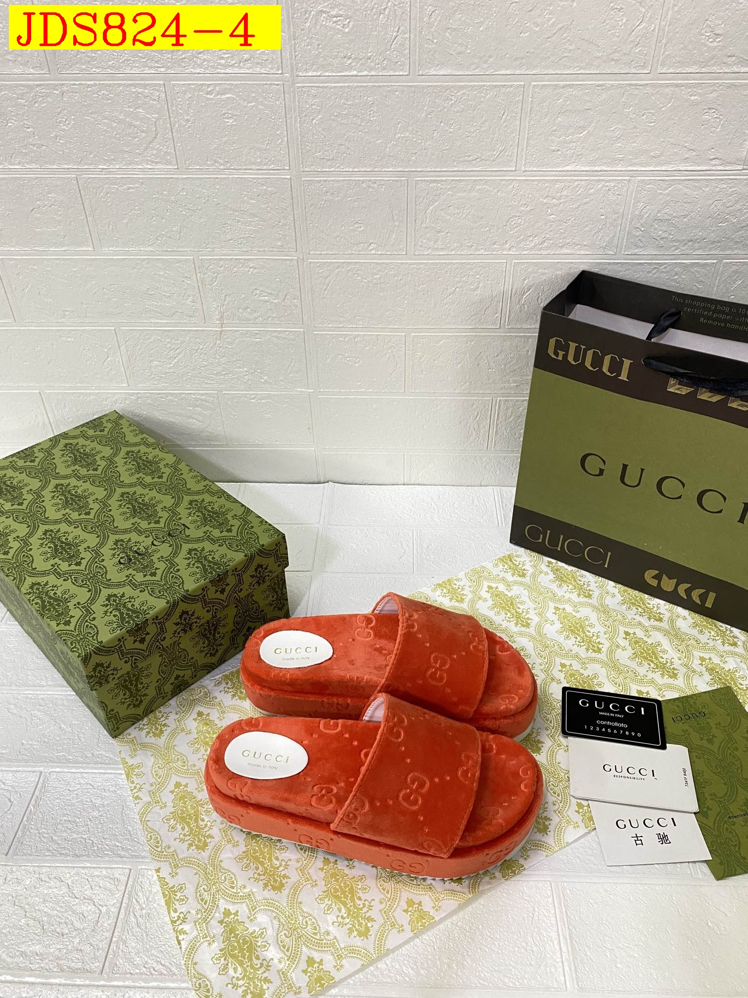 43$ GUCCI Platform 4cm size 34-46 916940 JDS824 gallery