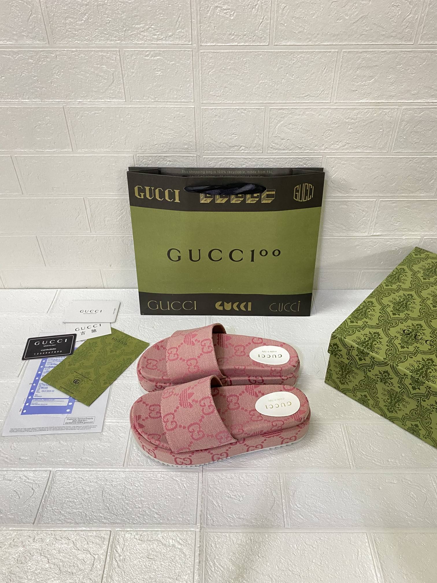 43$ GUCCI Platform 4cm size 34-46 916940 JDS824 gallery