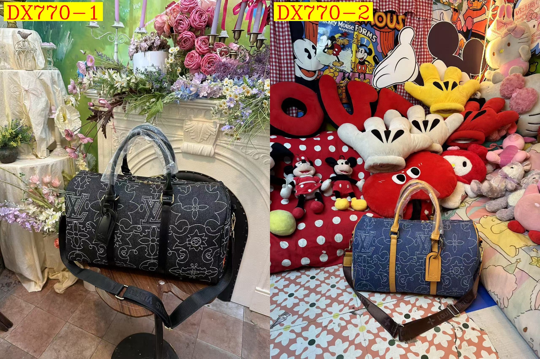 43$ LV 34613 Travelling bag size 45x29x18 cm 818706 DX770 gallery