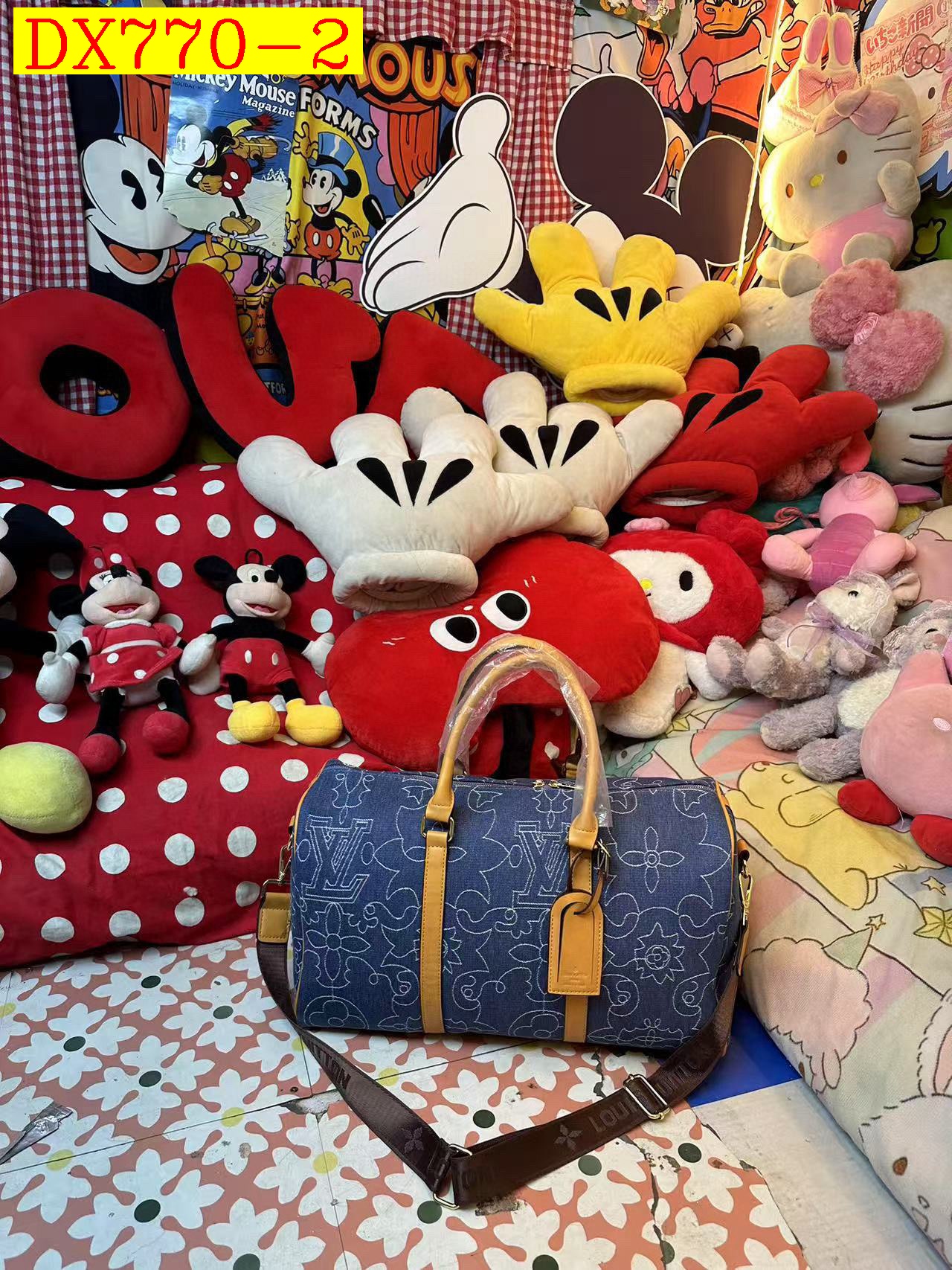 43$ LV 34613 Travelling bag size 45x29x18 cm 818706 DX770 gallery
