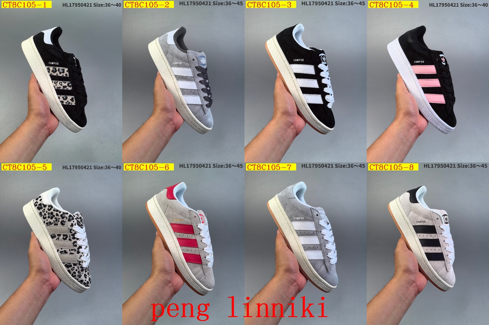 43$ new_dh ADIDAS Originals Campus 00s size 36-45 51294024815 CT8C105 gallery
