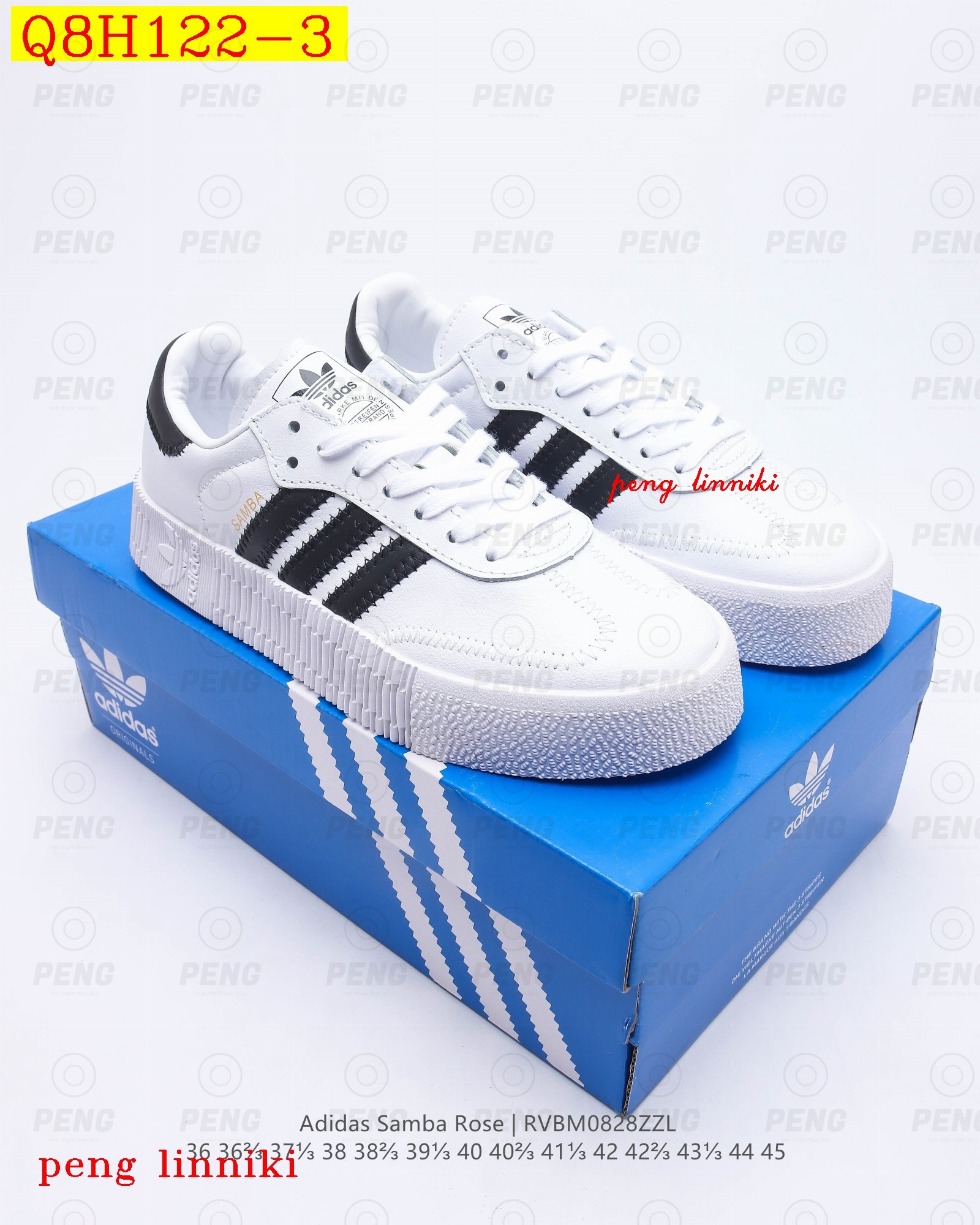43$ new_dh Adidas SambaRose W size36-45 125260 Q8H122 gallery
