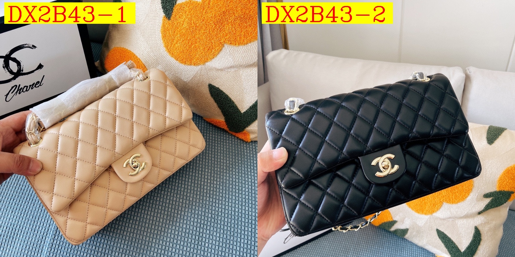 43$ new_dh CHANEL-CF SIZE 25 CM 62522024819 DX2B43 gallery