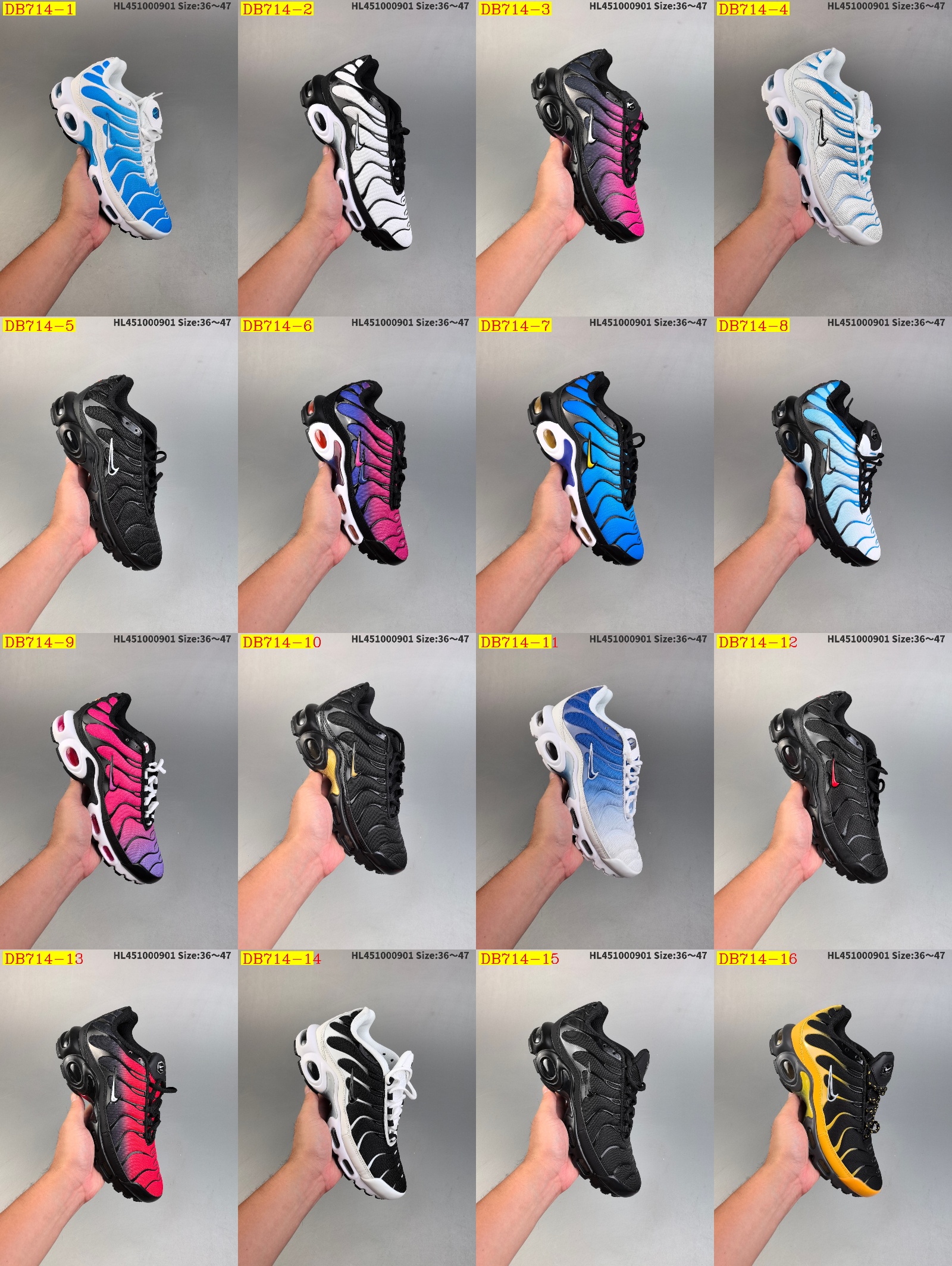 43$ new_dh Nike Air Max Plus size 36-47 62304024813 DB714 gallery
