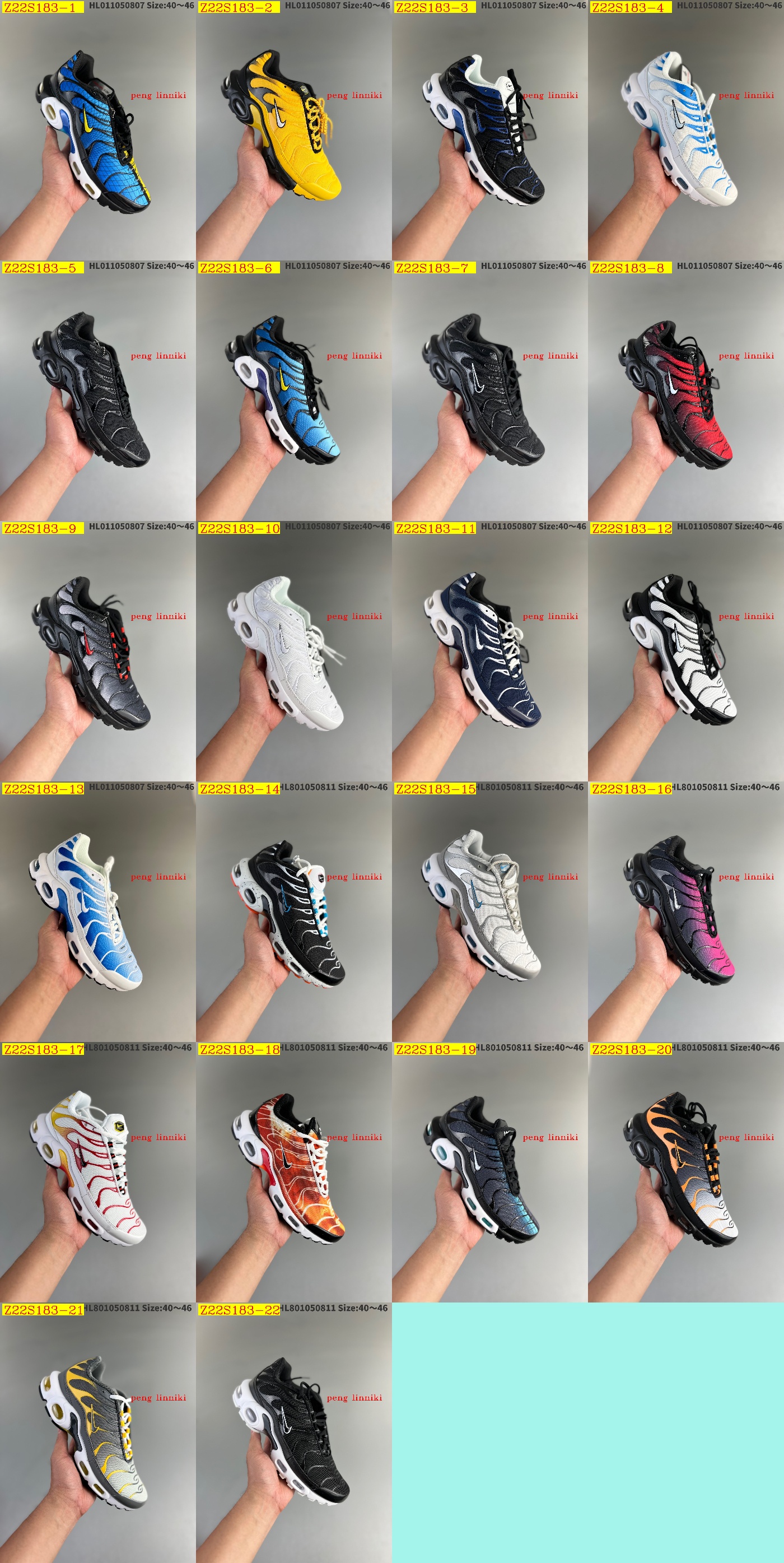 43$ new_dh Nike Air Max Tn Plus SIZE 40-46 32114024912 Z22S183 gallery