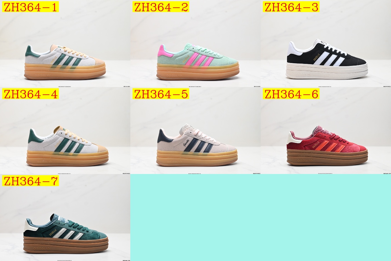Adidas Gazelle Bold size size 35 42 All Colors 3 714810 ZH364 gallery