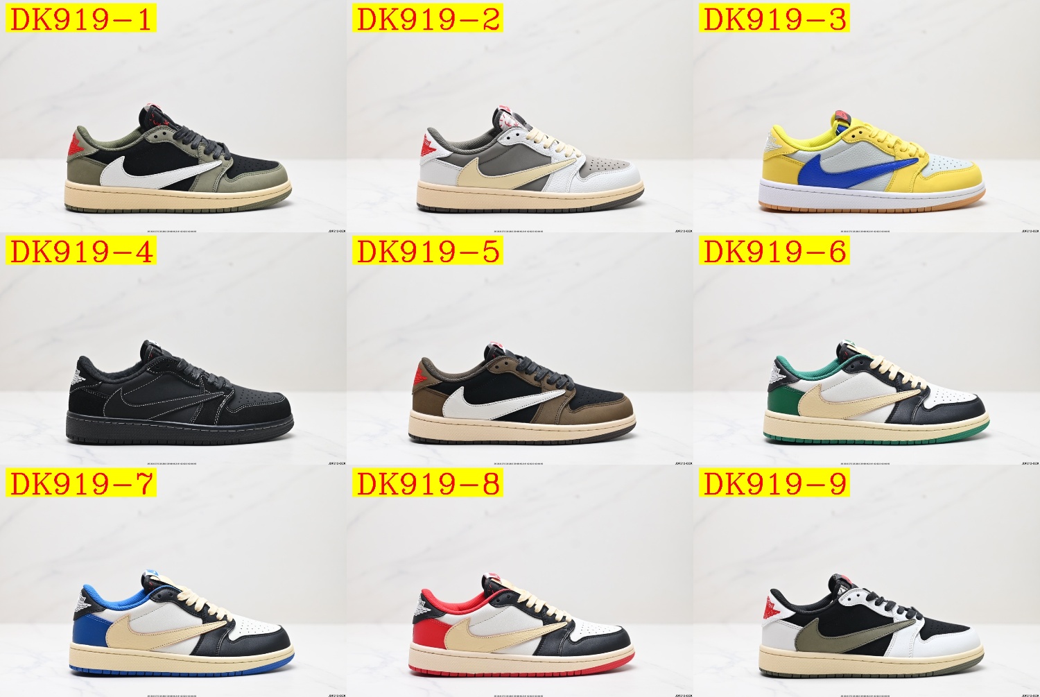 44$ new_dh Travis Scott x Air Jordan 1 size 36-45 82514024920 DK919 gallery