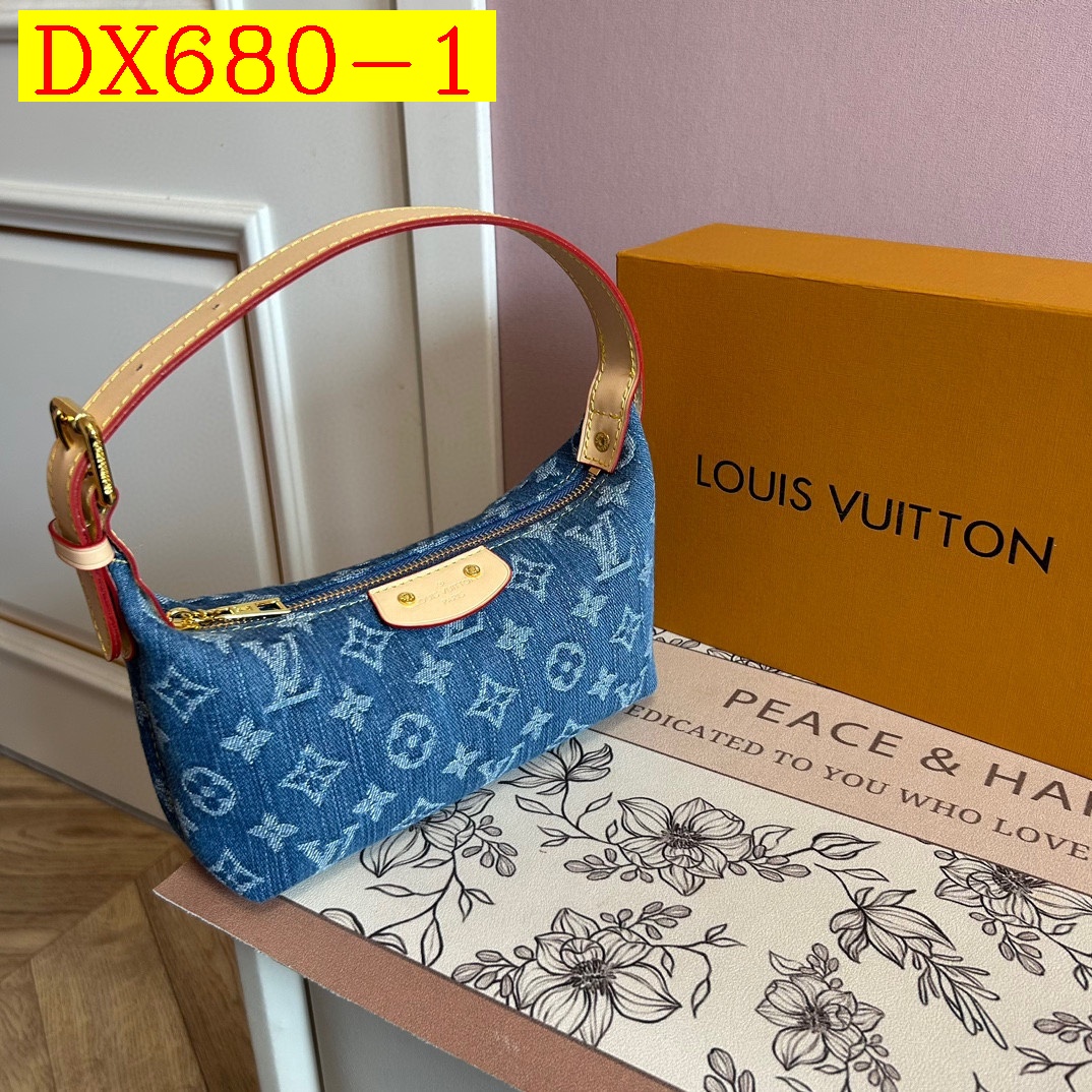 45$ dh Lv hobo Shoulder bag size 19x13 cm 62958034152 DX680 gallery