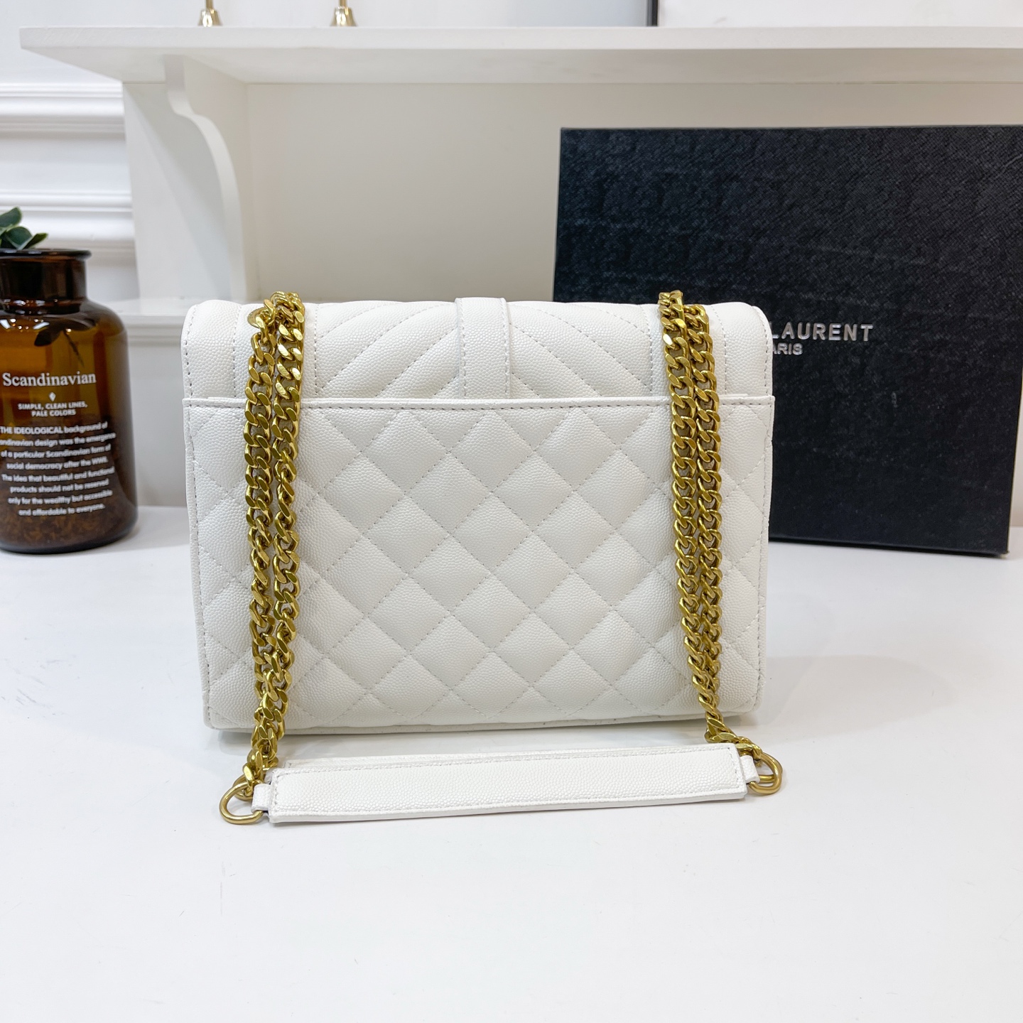 45$ dh YSL 3016 Shoulder bag size 24X18X8 cm 92856034152 BY2307 gallery