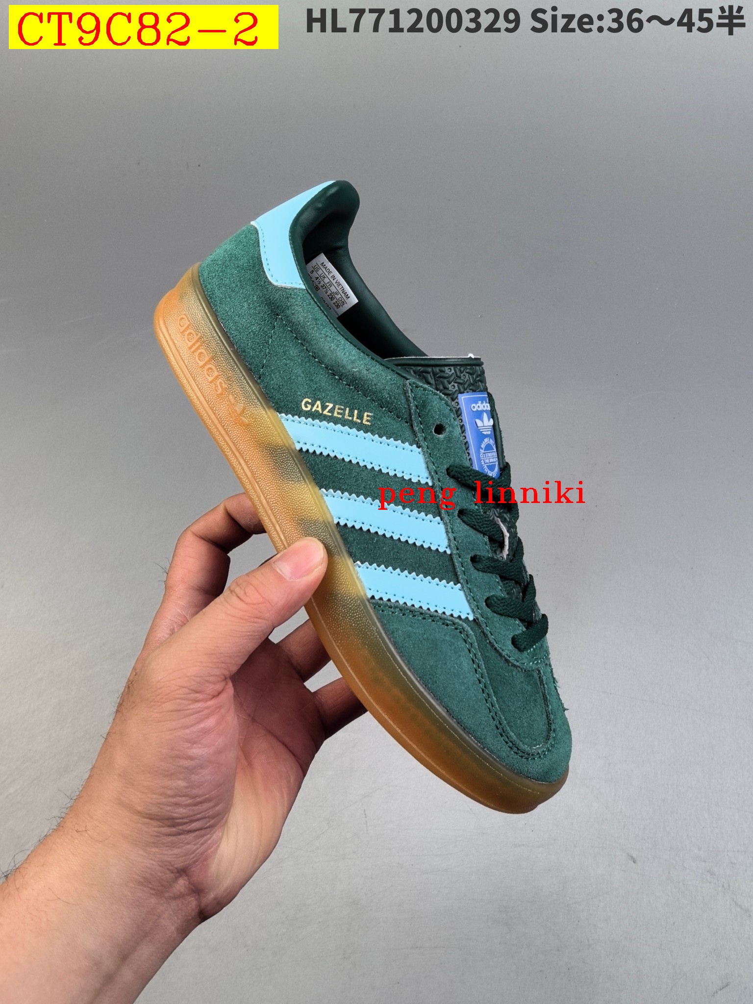 45$ new_dh Adidas Originals Gazelle Indoor SIZE 36-45 62542024938 CT9C82 gallery