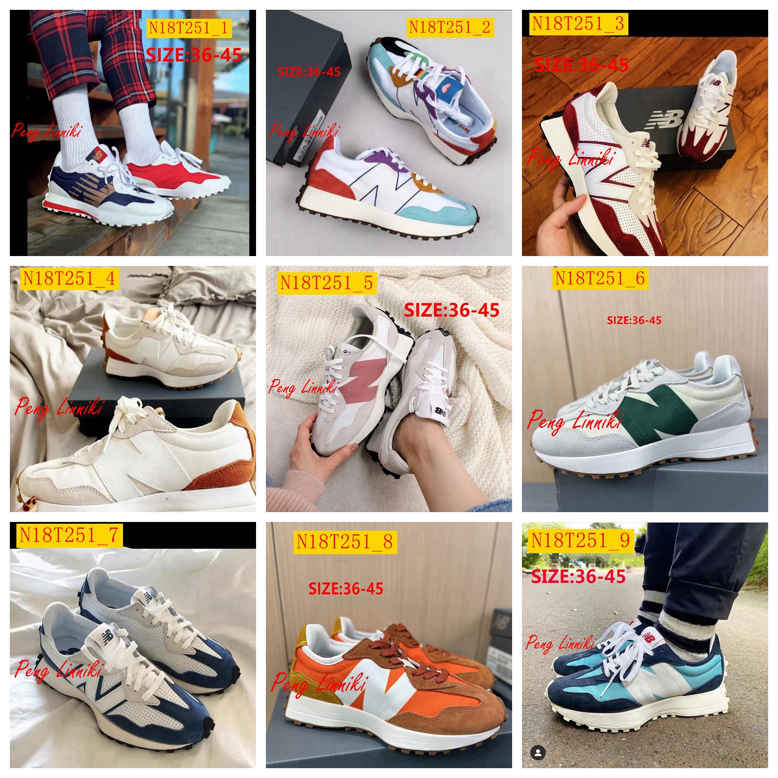 45$ new_dh New Balance 327 size 36-45 91693034038 N18T251 gallery