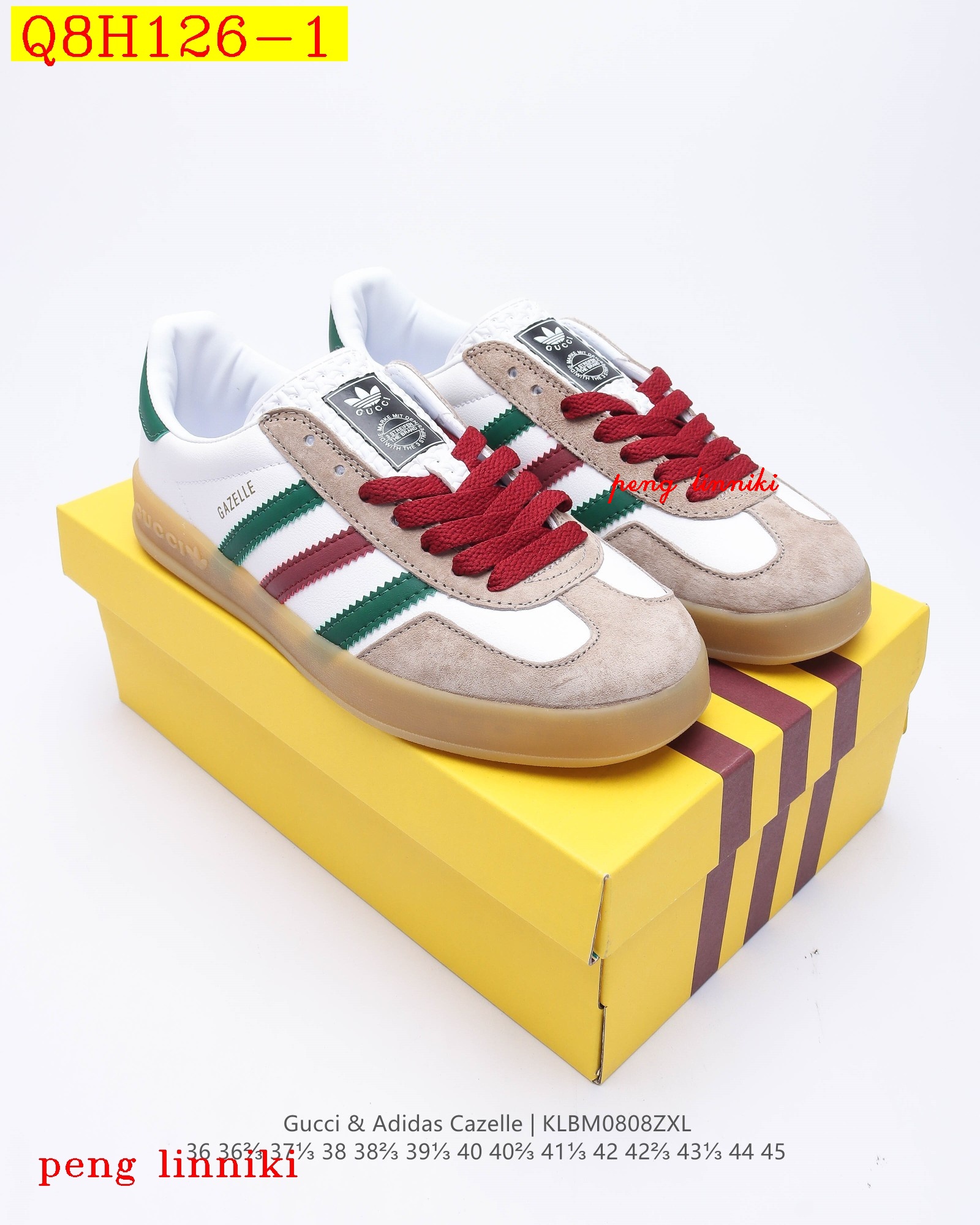45$ new_dh adidas x Gucci  SIZE 36-45 221650 Q8H126 gallery