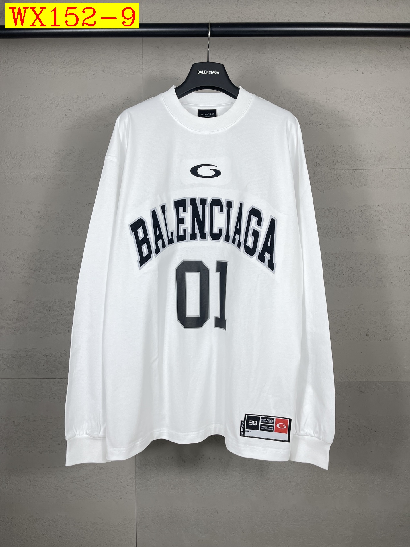 46$ BALENCIXGA SS25 Sweatshirt size XS-L 823140 WX152 gallery