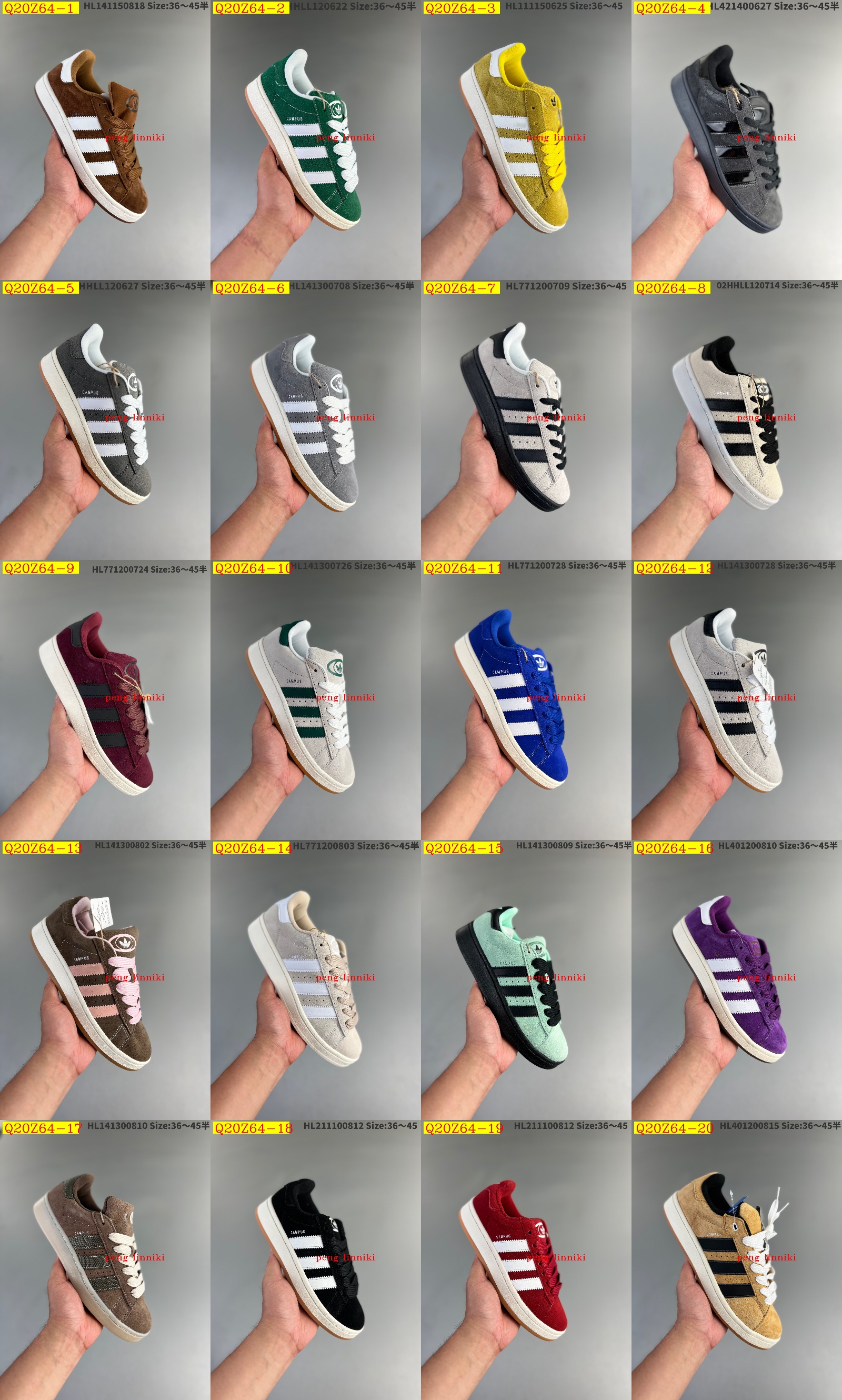 new_dh Adidas Originals Campus 00s SIZE 36 45 82465034257 Q20Z64 gallery