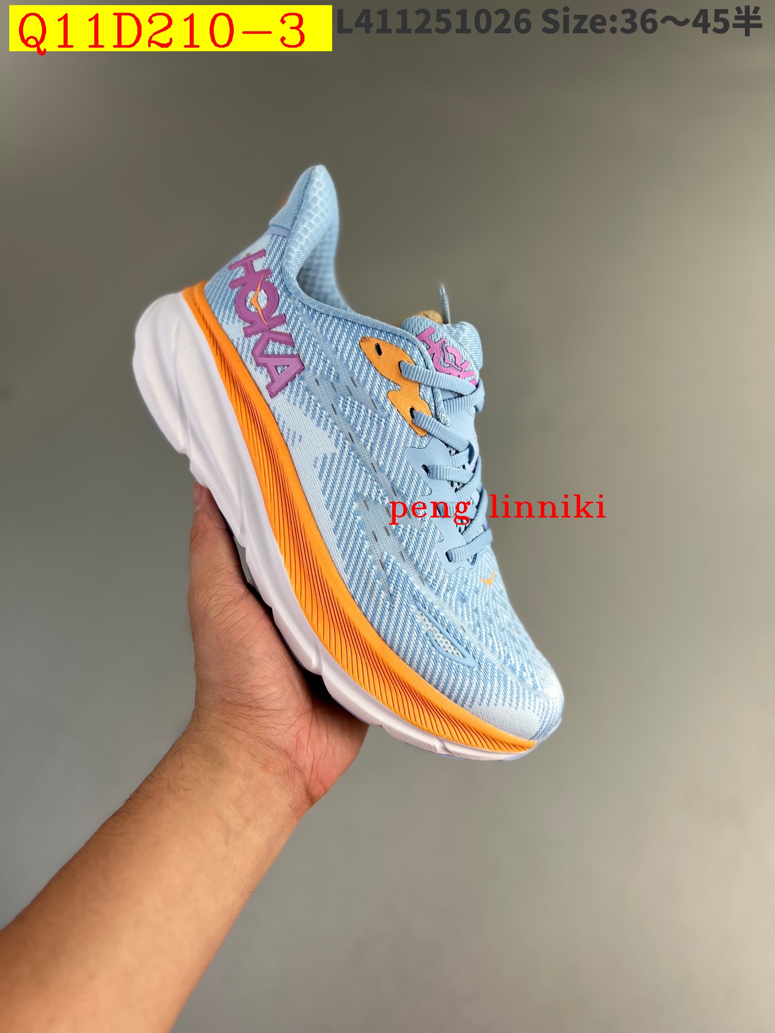 47$ new_dh HOKA M CLIFTON 9 SIZE 36-45 42358034252 Q11D210 gallery