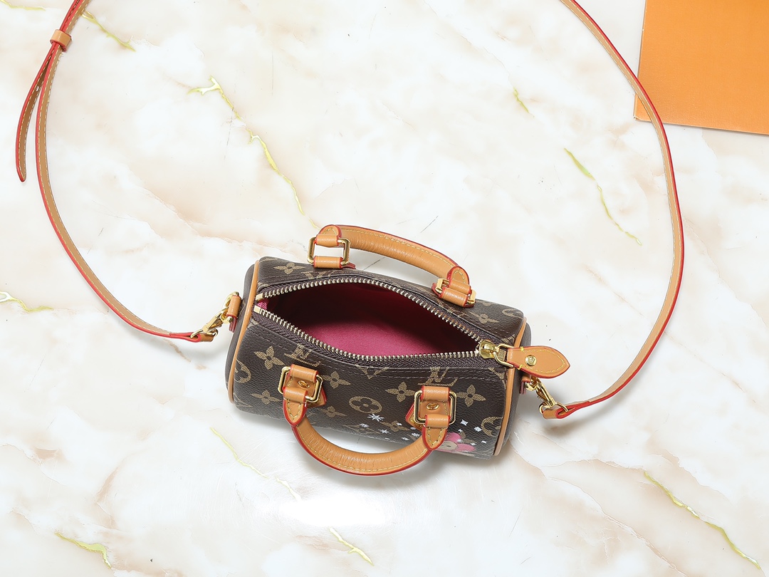 48$ LV M81085 m82624 Nano Speedy Monogram size 16X10X7 cm 227600 BR1906 gallery