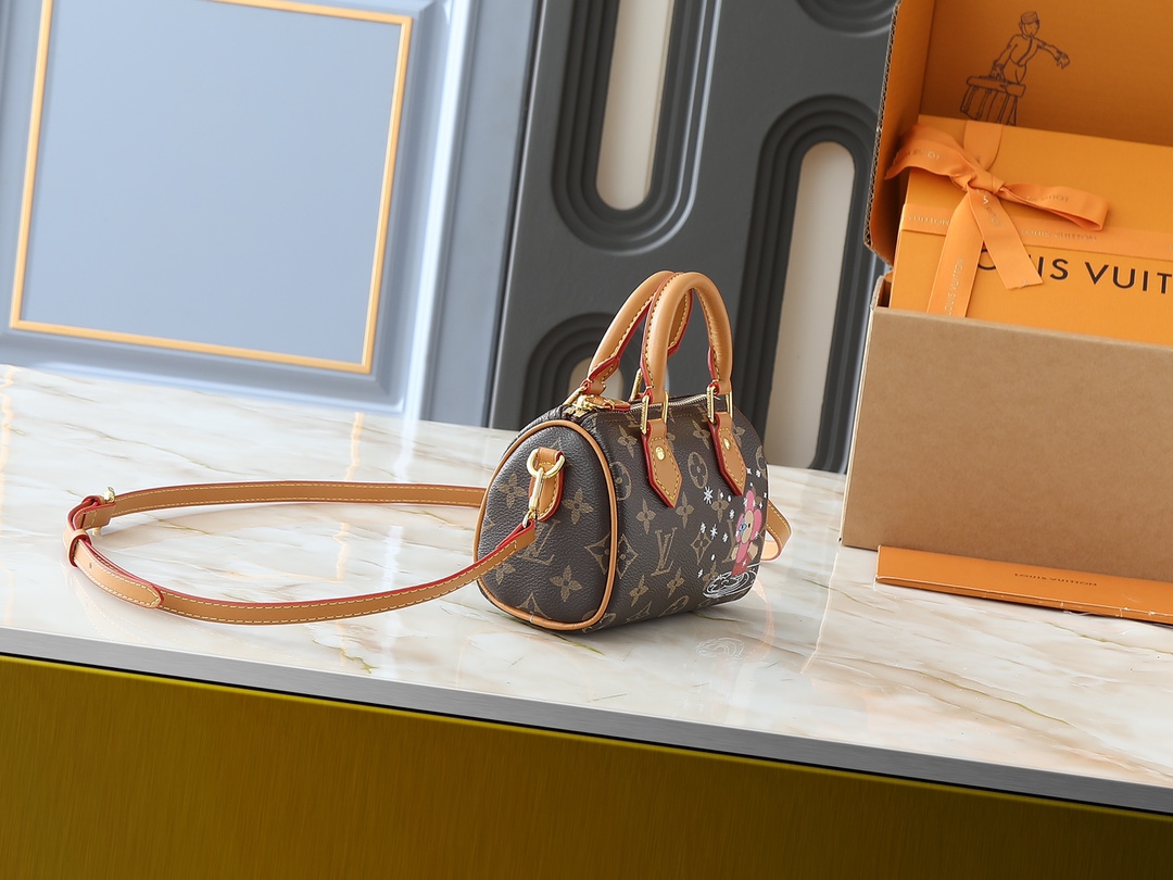 48$ LV M81085 m82624 Nano Speedy Monogram size 16X10X7 cm 227600 BR1906 gallery