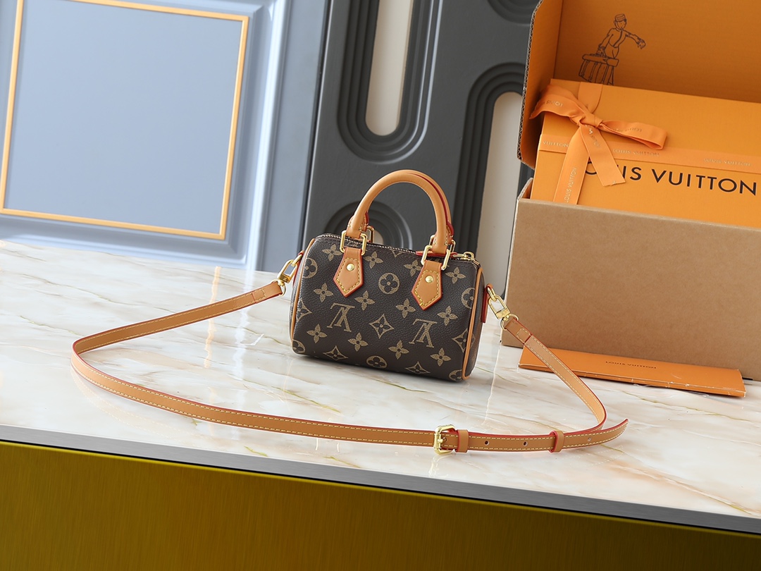48$ LV M81085 m82624 Nano Speedy Monogram size 16X10X7 cm 227600 BR1906 gallery