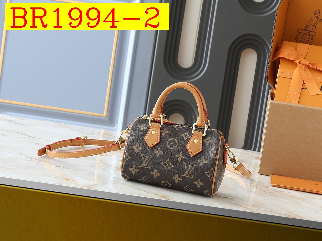 48$ LV Nano Speedy Monogram Shoulder bag size 16X10X7 cm 125690 BR1994 gallery