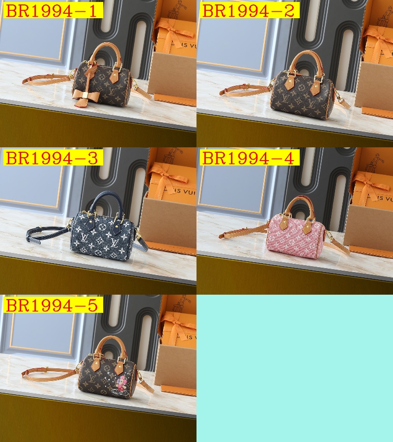 48$ LV Nano Speedy Monogram Shoulder bag size 16X10X7 cm 125690 BR1994 gallery