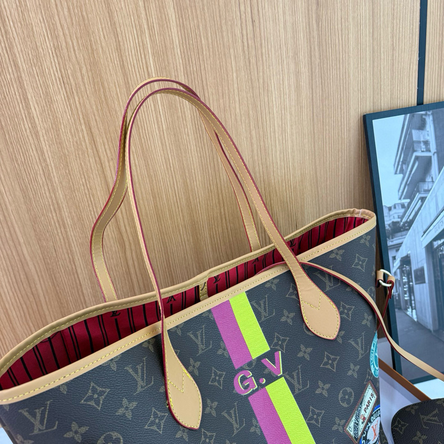48$ Lv Y002 tote pu size 43x29x17 cm 017630 DX716 gallery