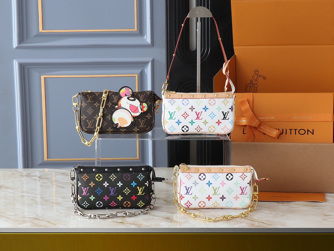 52$ LV Pochette Accessoires Shoulder bag size 22x13x4 cm 037030 BR2106 gallery