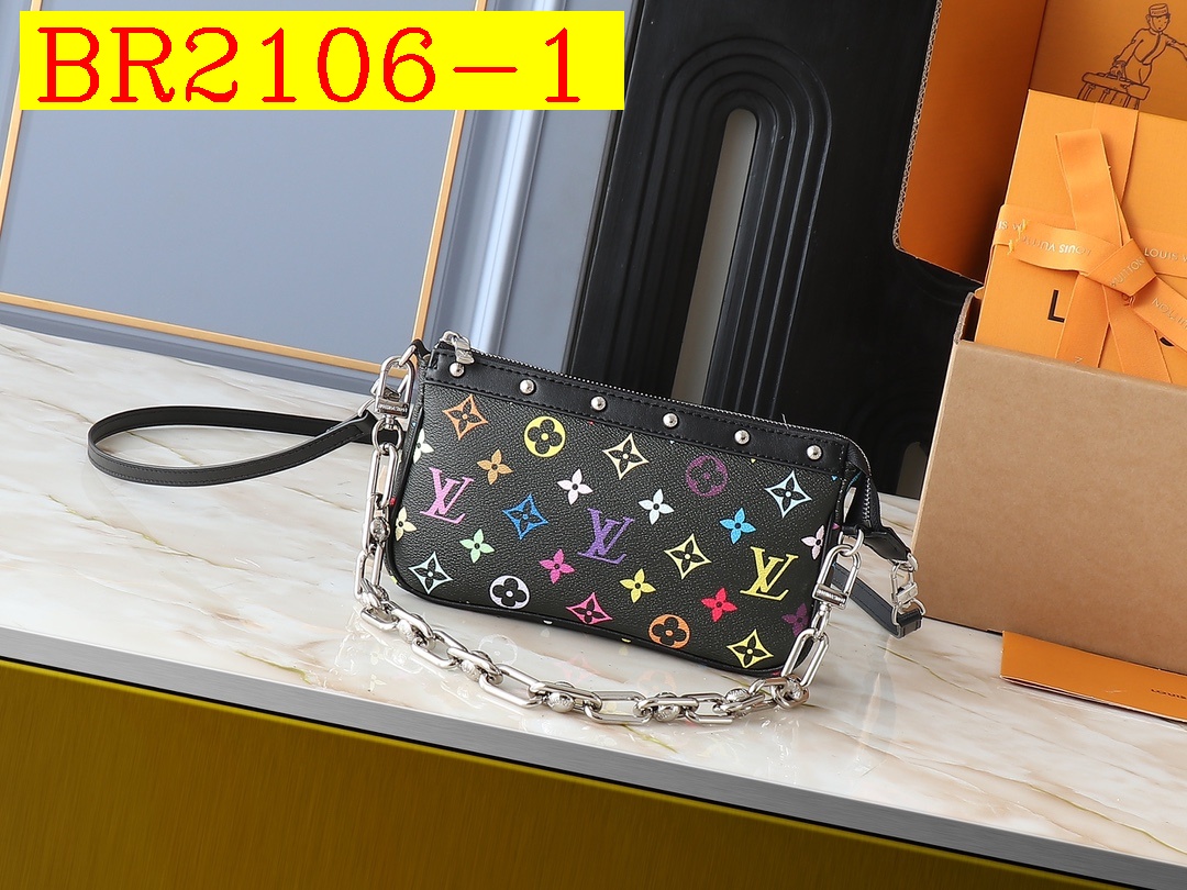 52$ LV Pochette Accessoires Shoulder bag size 22x13x4 cm 037030 BR2106 gallery