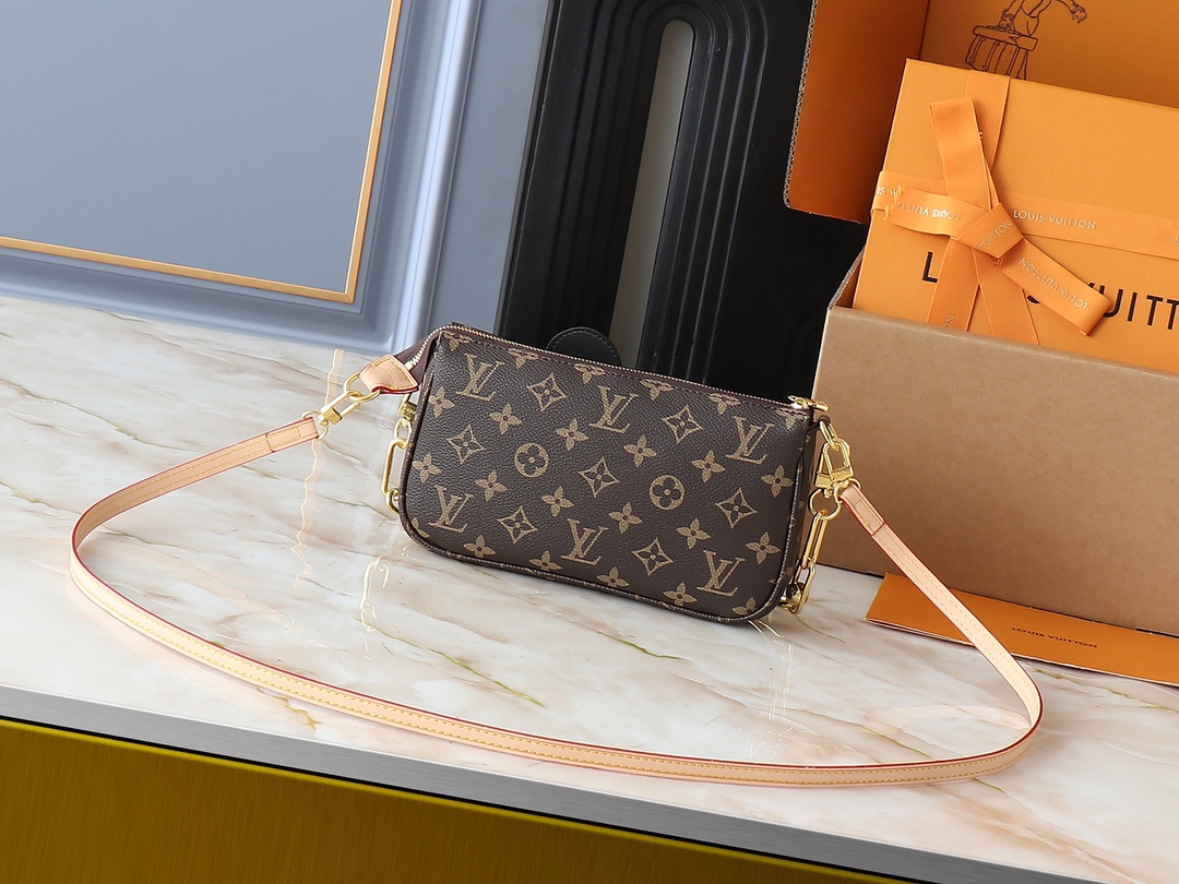 52$ LV Pochette Accessoires Shoulder bag size 22x13x4 cm 037030 BR2106 gallery