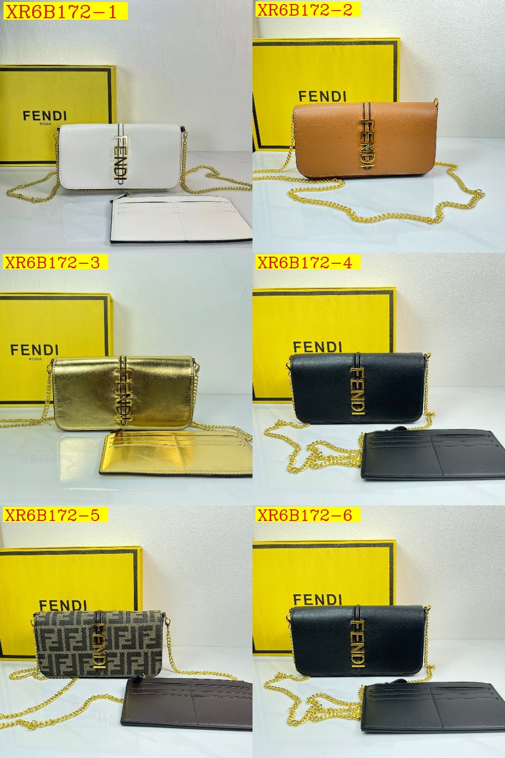 54$ new_dh FENDI  size 21X11X4 CM 53142035515 XR6B172 gallery