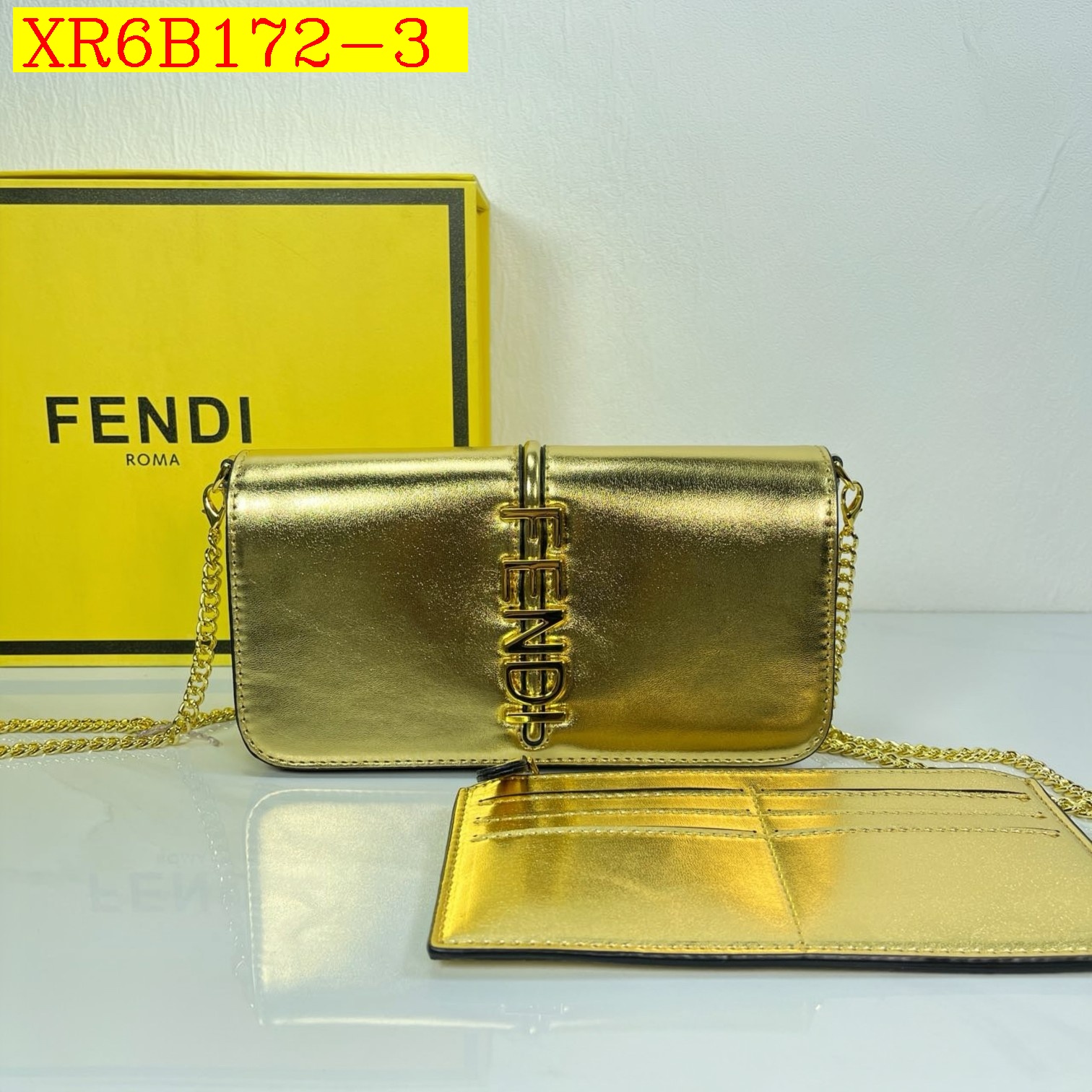 54$ new_dh FENDI  size 21X11X4 CM 53142035515 XR6B172 gallery