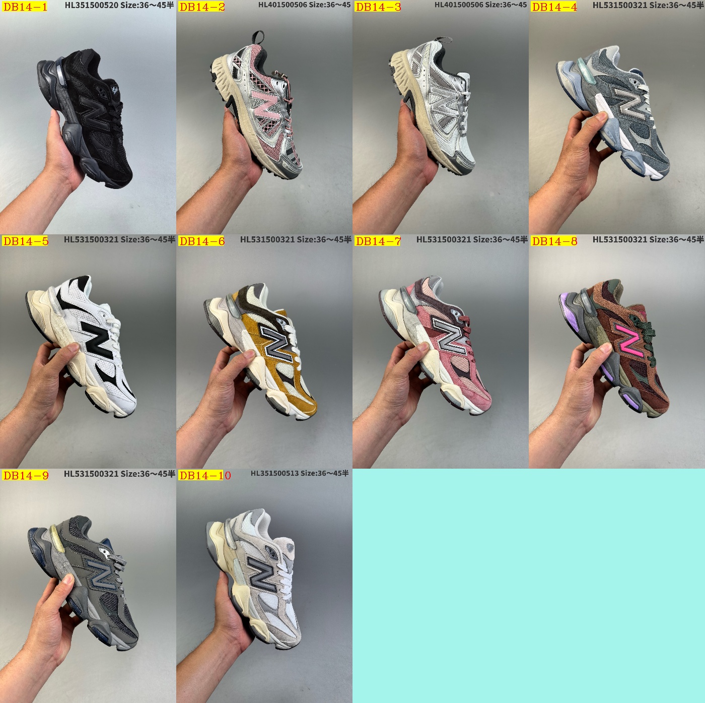 new_dh New Balance NB 9060 SIZE 36 45 53201035624 DB14 gallery