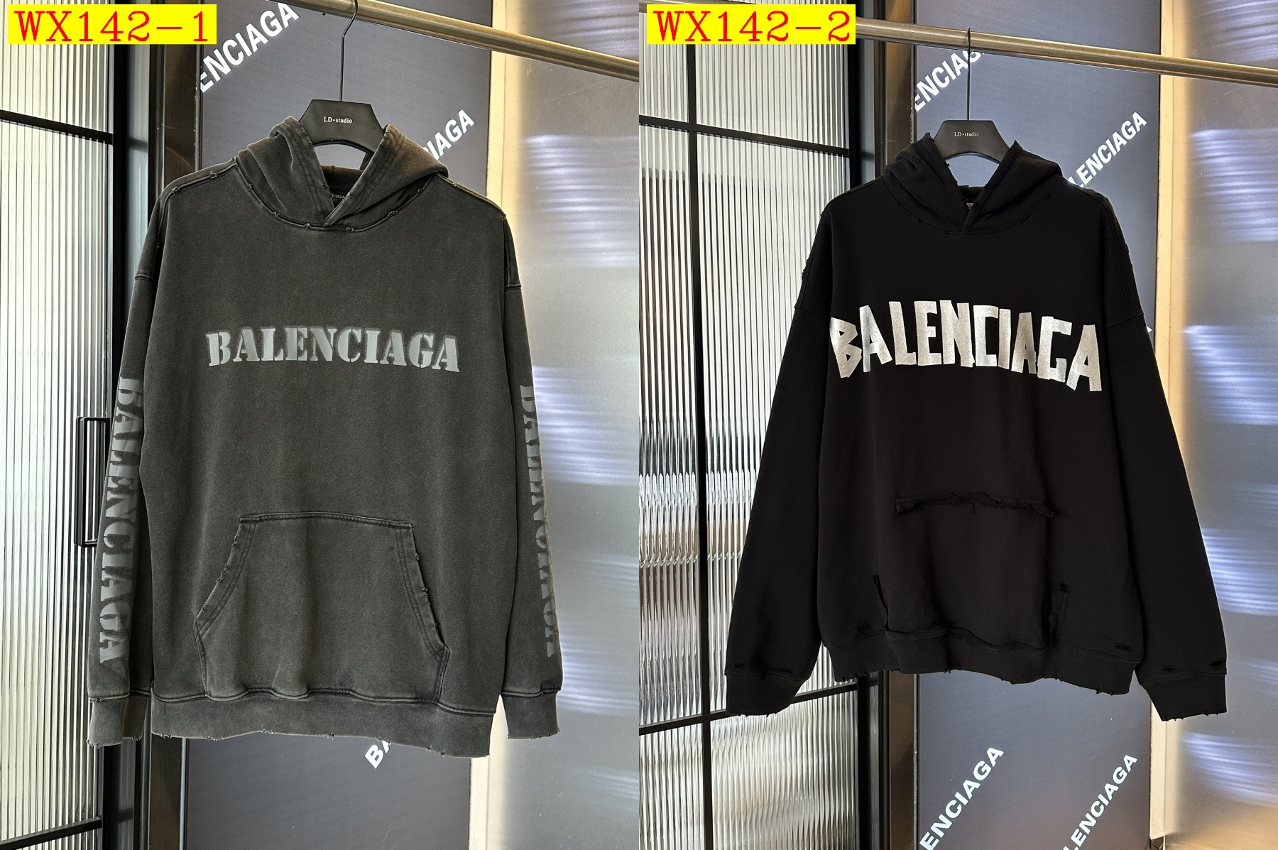 56$ Balenciaga 24FW Sweatshirt size XS-L 330050 WX142 gallery