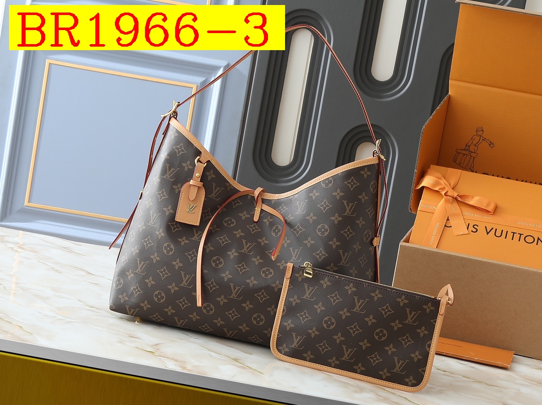 56$ LV CarryAll Monogram Shoulder bag size 39x30x15 cm 437260 BR1966 gallery