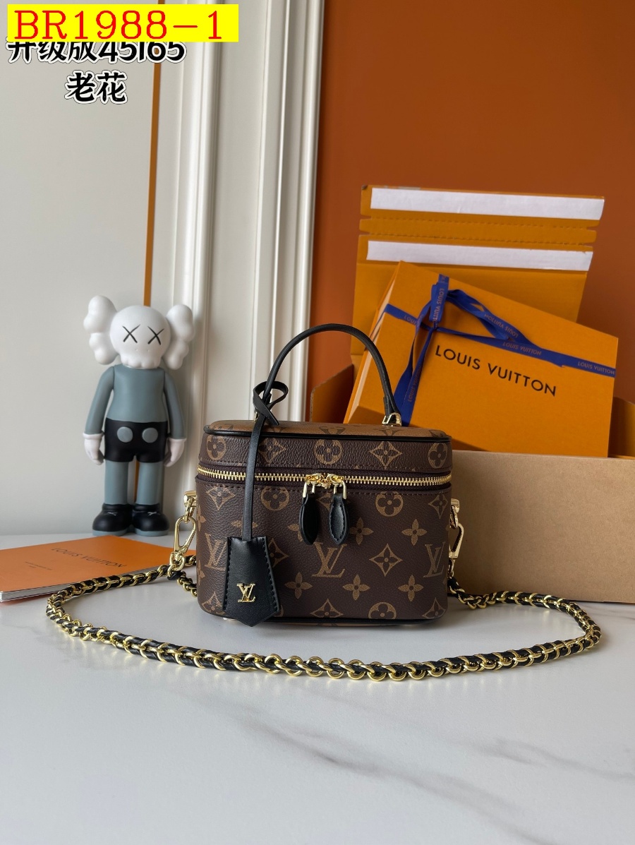 57$ LV Giant Monogram Shoulder bag size 19X13X11 cm 030420 BR1988 gallery