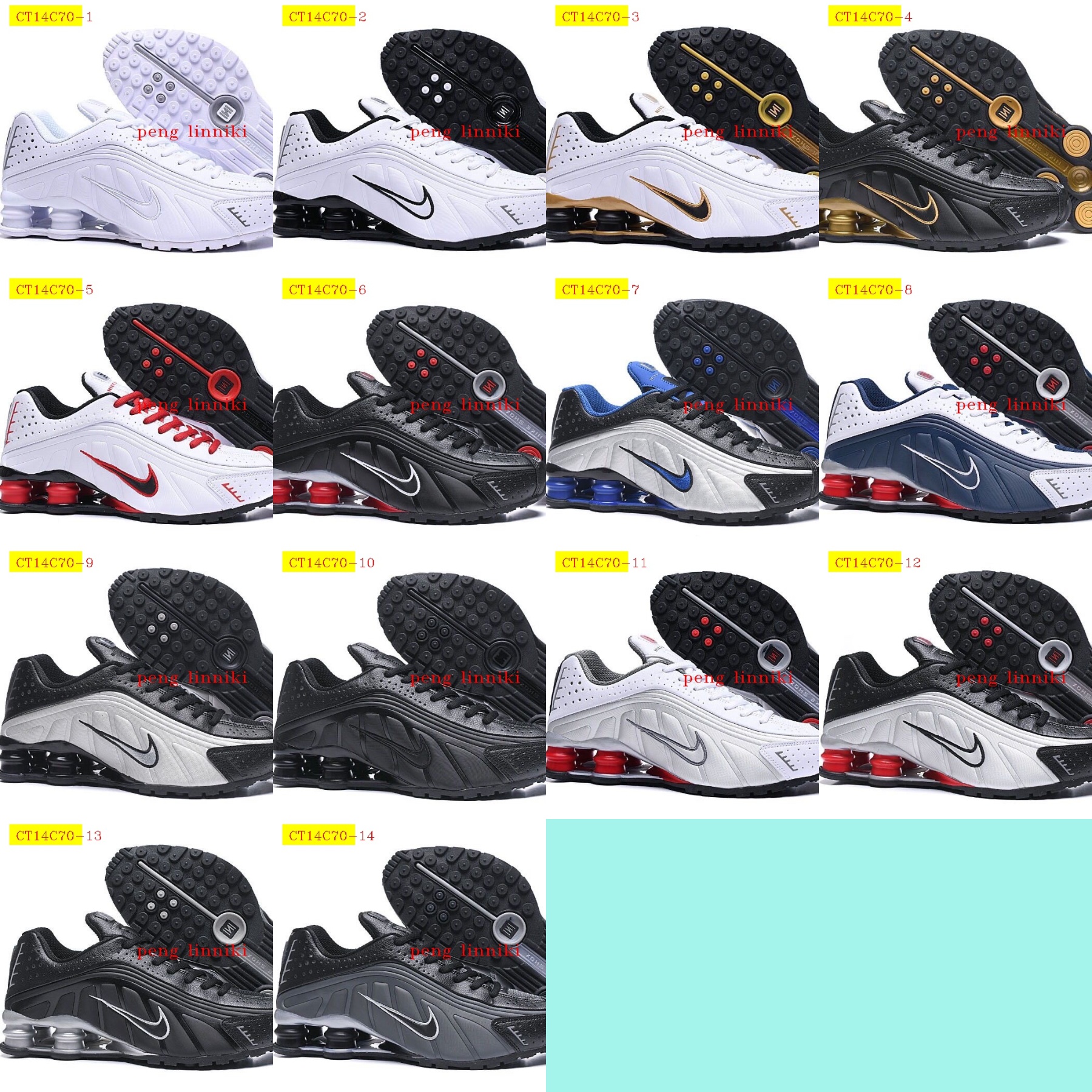 new_dh Nike Shox size 39 46 93805035745 CT14C70 gallery