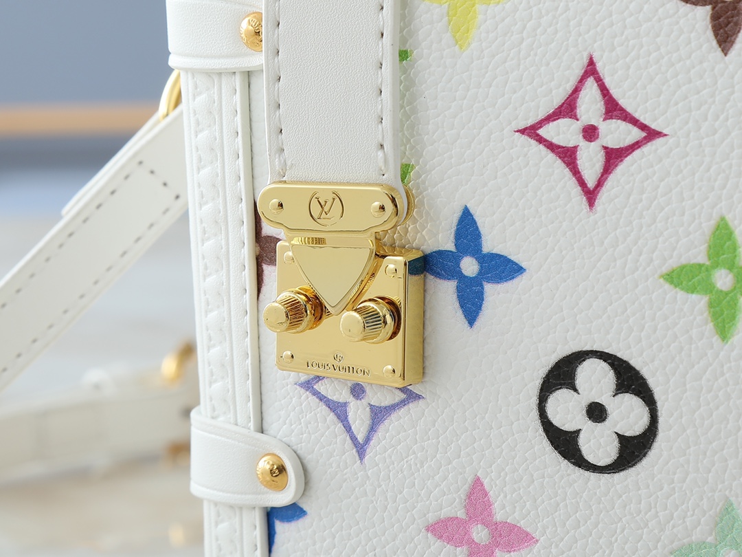 59$ LV Side Trunk Monogram size 23x16x8 cm 132630 BR1986 gallery