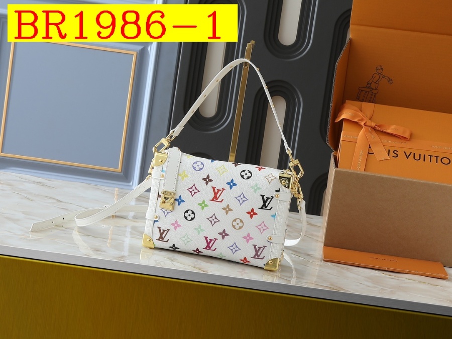 59$ LV Side Trunk Monogram size 23x16x8 cm 132630 BR1986 gallery