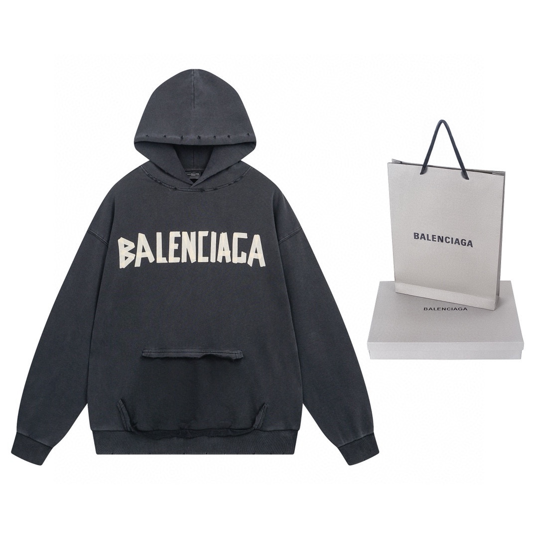 61$ BALENCIXGA 23ss Sweatshirt size XS-L 534400 WX148 gallery