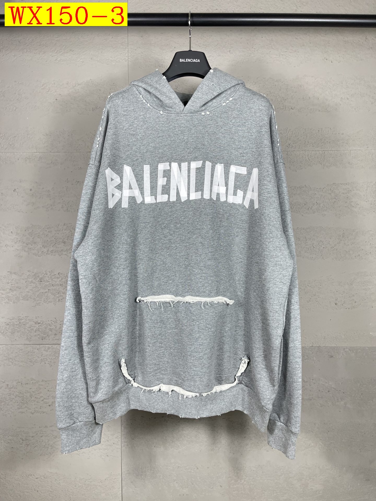 61$ BALENCIXGA 23ss Sweatshirt size XS-L 931460 WX150 gallery