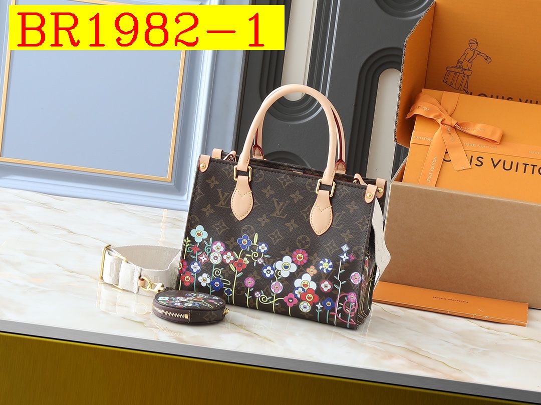 61$ LV Onthego Monogram size 34x26x13 cm 25x19x11 cm 235670 BR1982 gallery
