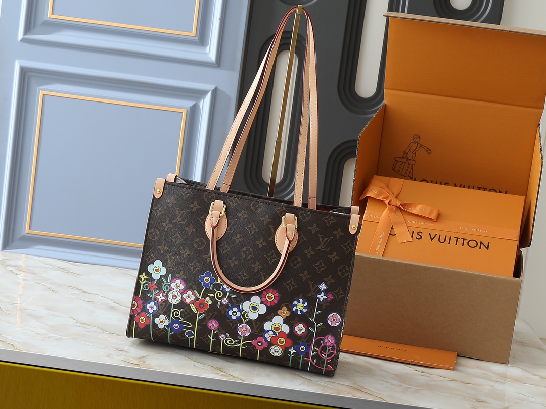 61$ LV Onthego Monogram size 34x26x13 cm 25x19x11 cm 235670 BR1982 gallery