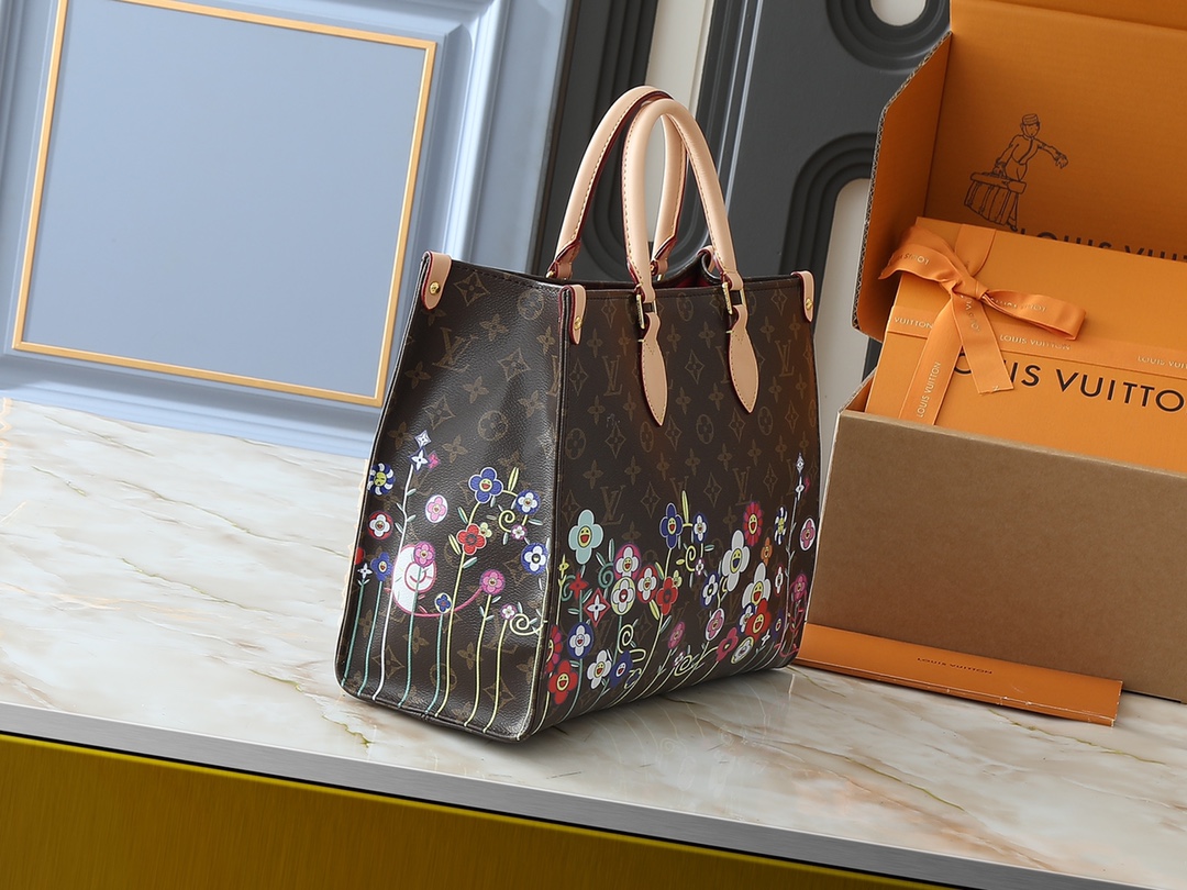 61$ LV Onthego Monogram size 34x26x13 cm 25x19x11 cm 235670 BR1982 gallery