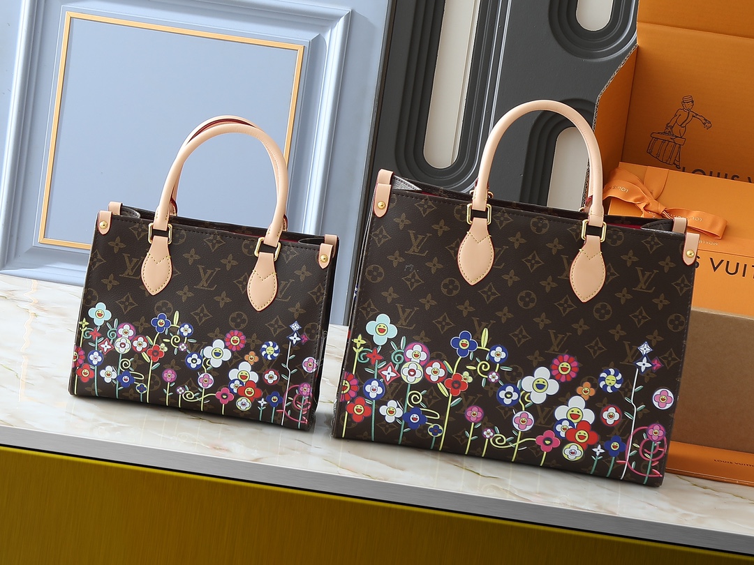 61$ LV Onthego Monogram size 34x26x13 cm 25x19x11 cm 235670 BR1982 gallery