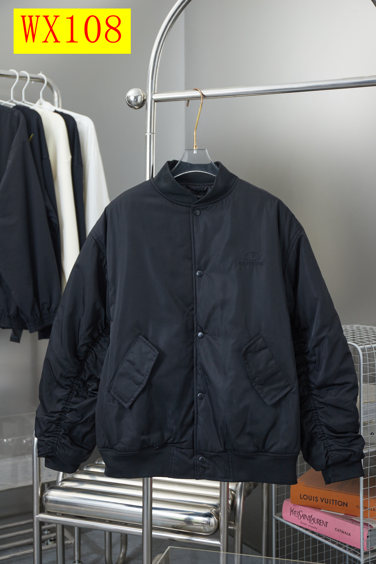 73$ BLCG 24FW Cotton-padded coat size 46-52 342120 WX108 gallery