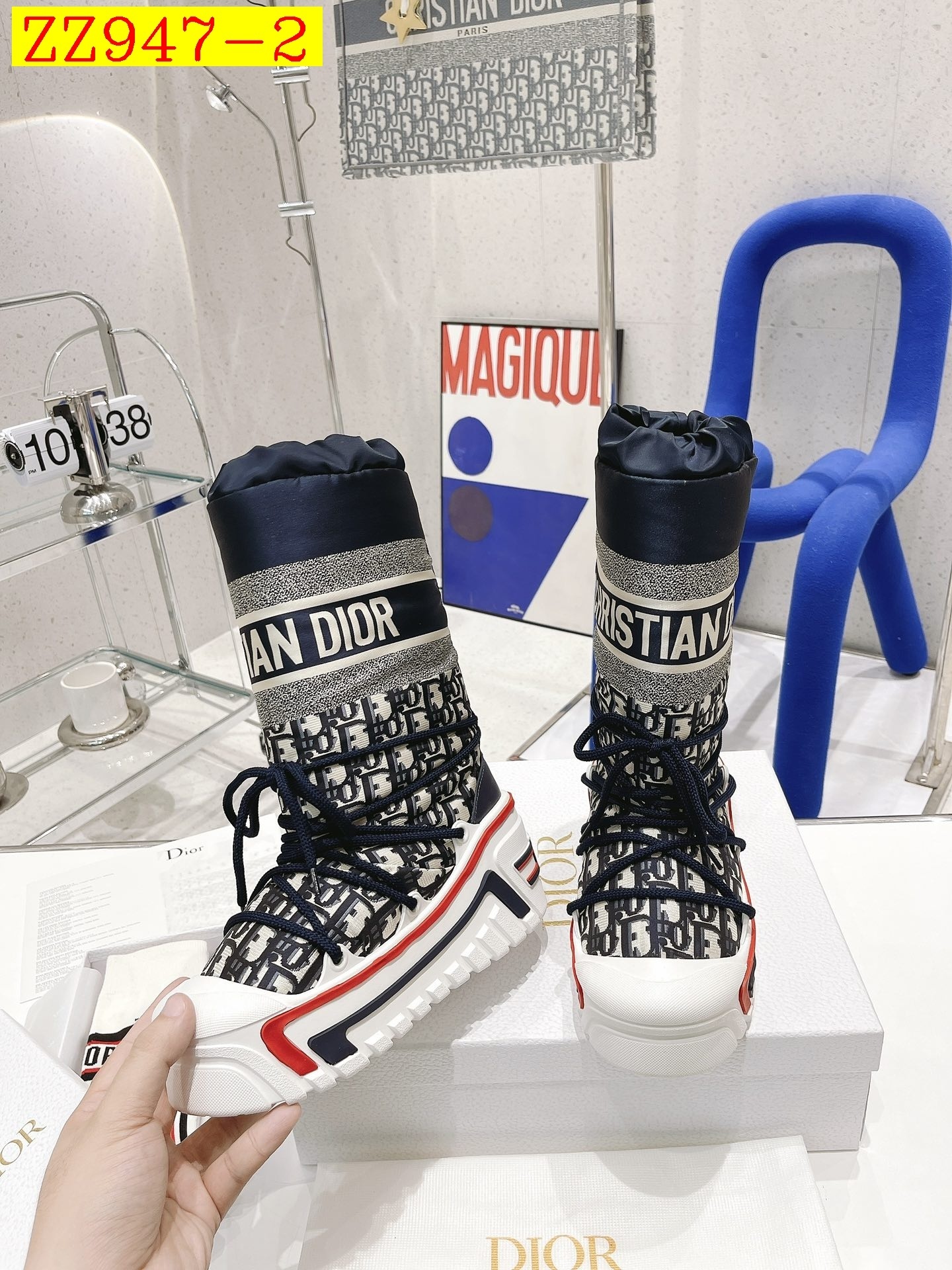 106$ Top Quality Dior Alps Oblique Size 35-40 152660 ZZ947 gallery